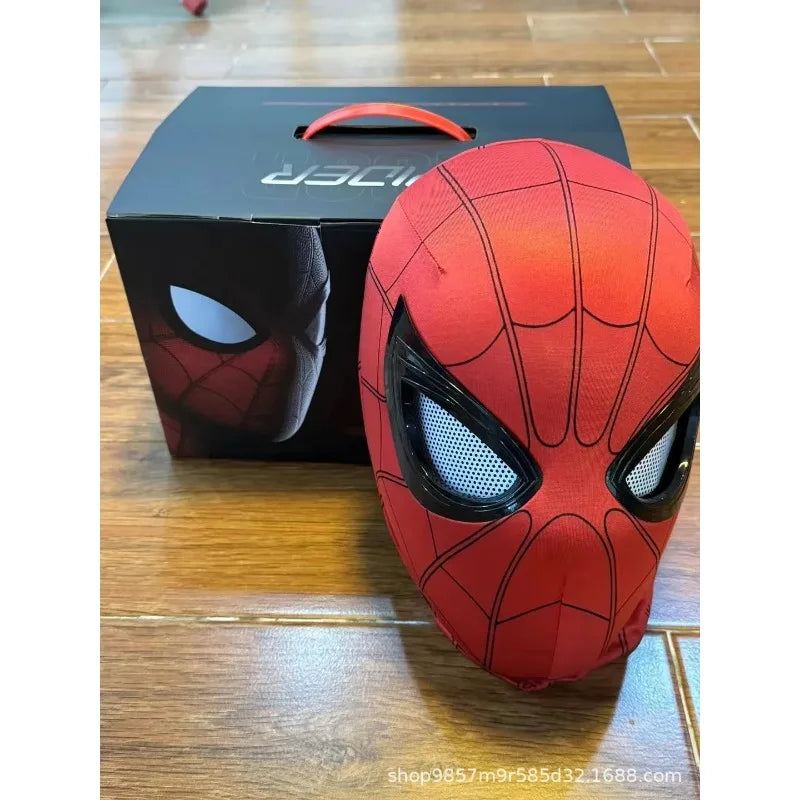 Máscara do Homem-Aranha / com controle abre e fecha olhos